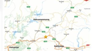 Kahramanmaraş’ta 4.2 büyüklüğünde deprem